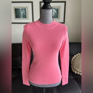 MANGO Long Sleeve mid turtleneck top in PINK - NEVER USED